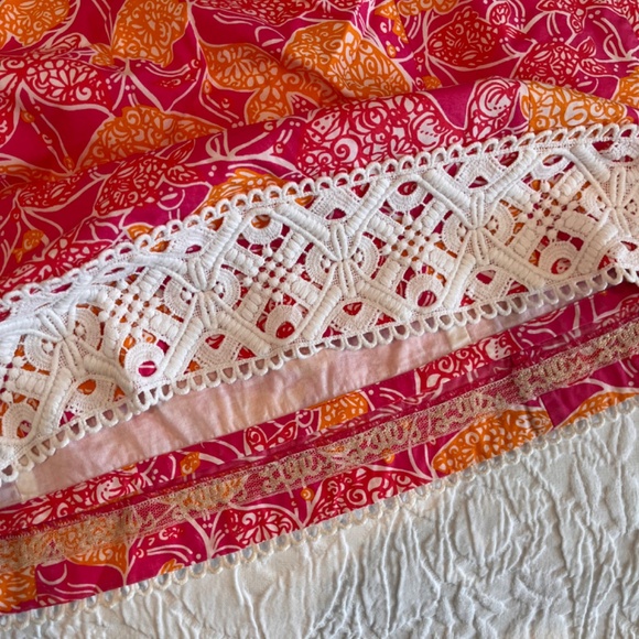 Lilly Pulitzer Shift Dress, Pink/Orange Size 4. Jubilee Collection EUC - Picture 5 of 7